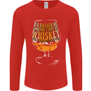 I'd Rather Be Someone's Whiskey Funny Mens Long Sleeve T-Shirt Red