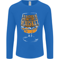 I'd Rather Be Someone's Whiskey Funny Mens Long Sleeve T-Shirt Royal Blue