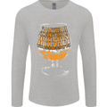 I'd Rather Be Someone's Whiskey Funny Mens Long Sleeve T-Shirt Sports Grey