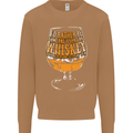 I'd Rather Be Someone's Whiskey Funny Mens Sweatshirt Jumper Caramel Latte
