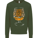 I'd Rather Be Someone's Whiskey Funny Mens Sweatshirt Jumper Forest Green