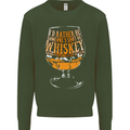 I'd Rather Be Someone's Whiskey Funny Mens Sweatshirt Jumper Forest Green