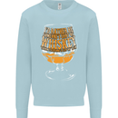 I'd Rather Be Someone's Whiskey Funny Mens Sweatshirt Jumper Light Blue
