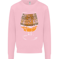 I'd Rather Be Someone's Whiskey Funny Mens Sweatshirt Jumper Light Pink