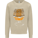 I'd Rather Be Someone's Whiskey Funny Mens Sweatshirt Jumper Sand