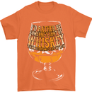 I'd Rather Be Someone's Whiskey Funny Mens T-Shirt Cotton Gildan Orange