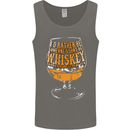 I'd Rather Be Someone's Whiskey Funny Mens Vest Tank Top Charcoal