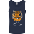 I'd Rather Be Someone's Whiskey Funny Mens Vest Tank Top Navy Blue