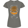 I'd Rather Be Someone's Whiskey Funny Womens Petite Cut T-Shirt Charcoal