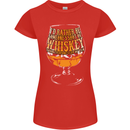 I'd Rather Be Someone's Whiskey Funny Womens Petite Cut T-Shirt Red