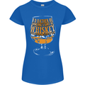 I'd Rather Be Someone's Whiskey Funny Womens Petite Cut T-Shirt Royal Blue