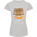 I'd Rather Be Someone's Whiskey Funny Womens Petite Cut T-Shirt Sports Grey