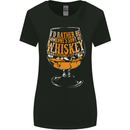 I'd Rather Be Someone's Whiskey Funny Womens Wider Cut T-Shirt Black