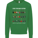 I have Too Many Guitars Guitarist Acoustic Kids Sweatshirt Jumper Irish Green