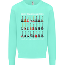 I have Too Many Guitars Guitarist Acoustic Kids Sweatshirt Jumper Peppermint