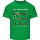 I have Too Many Guitars Guitarist Acoustic Kids T-Shirt Childrens Irish Green