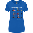 I have Too Many Guitars Guitarist Acoustic Womens Wider Cut T-Shirt Royal Blue