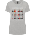 I have Too Many Guitars Guitarist Acoustic Womens Wider Cut T-Shirt Sports Grey