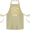 I'll Have Another Beer Funny Alcohol Cotton Apron 100% Organic Khaki