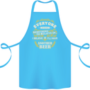 I'll Have Another Beer Funny Alcohol Cotton Apron 100% Organic Turquoise