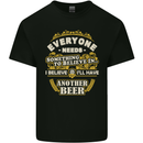 I'll Have Another Beer Funny Alcohol Mens Cotton T-Shirt Tee Top Black