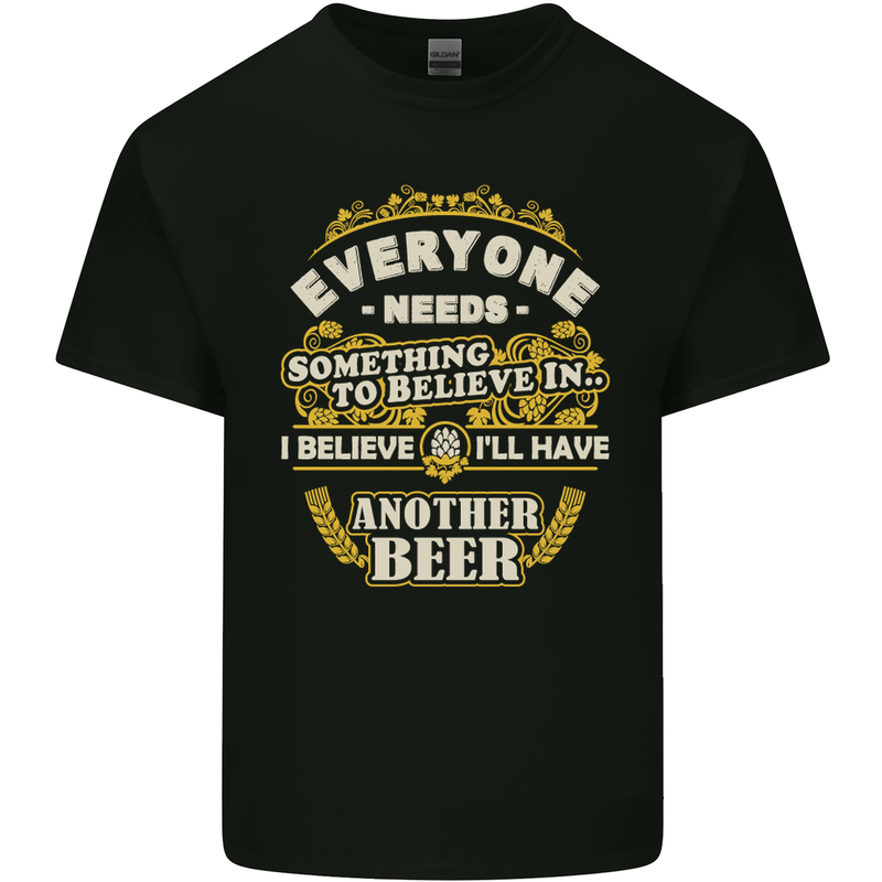 I'll Have Another Beer Funny Alcohol Mens Cotton T-Shirt Tee Top Black