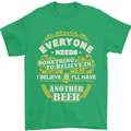 I'll Have Another Beer Funny Alcohol Mens T-Shirt Cotton Gildan Irish Green