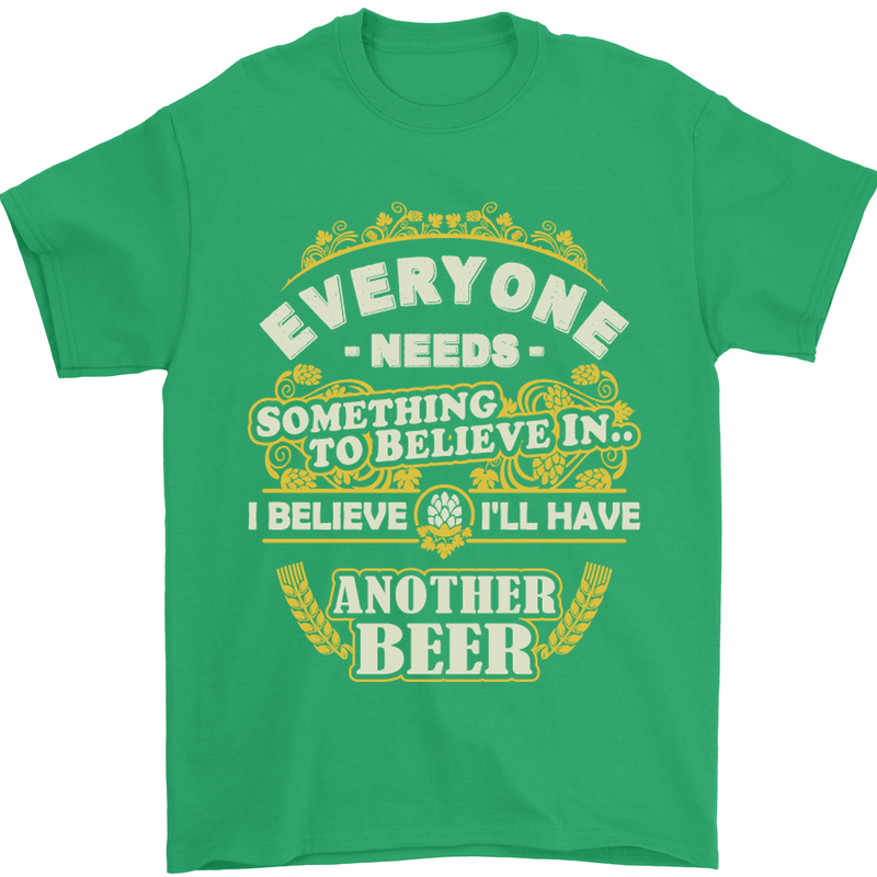 I'll Have Another Beer Funny Alcohol Mens T-Shirt Cotton Gildan Irish Green