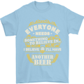 I'll Have Another Beer Funny Alcohol Mens T-Shirt Cotton Gildan Light Blue