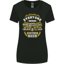 I'll Have Another Beer Funny Alcohol Womens Wider Cut T-Shirt Black
