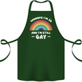 I'm 30 And I'm Still Gay LGBT Cotton Apron 100% Organic Forest Green