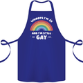 I'm 30 And I'm Still Gay LGBT Cotton Apron 100% Organic Royal Blue