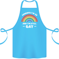 I'm 30 And I'm Still Gay LGBT Cotton Apron 100% Organic Turquoise