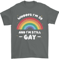 I'm 30 And I'm Still Gay LGBT Mens T-Shirt Cotton Gildan Charcoal