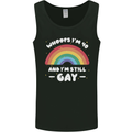 I'm 40 And I'm Still Gay LGBT Mens Vest Tank Top Black