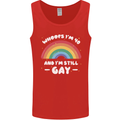 I'm 40 And I'm Still Gay LGBT Mens Vest Tank Top Red