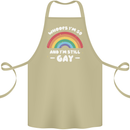 I'm 50 And I'm Still Gay LGBT Cotton Apron 100% Organic Khaki
