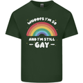 I'm 50 And I'm Still Gay LGBT Mens Cotton T-Shirt Tee Top Forest Green