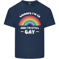 I'm 50 And I'm Still Gay LGBT Mens Cotton T-Shirt Tee Top Navy Blue