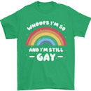 I'm 50 And I'm Still Gay LGBT Mens T-Shirt Cotton Gildan Irish Green