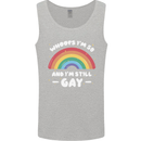 I'm 50 And I'm Still Gay LGBT Mens Vest Tank Top Sports Grey