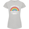 I'm 50 And I'm Still Gay LGBT Womens Petite Cut T-Shirt Sports Grey