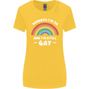 I'm 50 And I'm Still Gay LGBT Womens Wider Cut T-Shirt Yellow