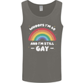 I'm 60 And I'm Still Gay LGBT Mens Vest Tank Top Charcoal