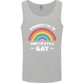 I'm 70 And I'm Still Gay LGBT Mens Vest Tank Top Sports Grey