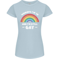 I'm 70 And I'm Still Gay LGBT Womens Petite Cut T-Shirt Light Blue