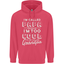 I'm Called Papa Grandparents Day Childrens Kids Hoodie Heliconia