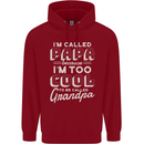 I'm Called Papa Grandparents Day Childrens Kids Hoodie Red