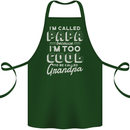 I'm Called Papa Grandparents Day Cotton Apron 100% Organic Forest Green