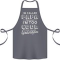 I'm Called Papa Grandparents Day Cotton Apron 100% Organic Steel
